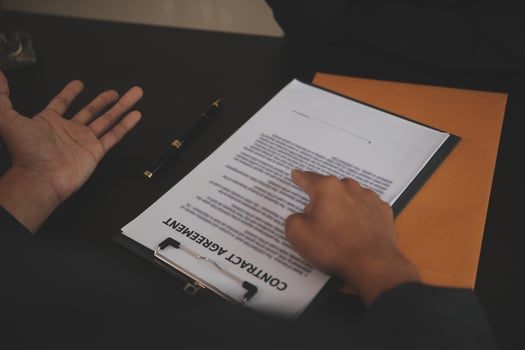 Law theme, gavel or mallet of the judge, lawyer enforcement officers, evidence-based cases taken into account in the court abount business, legislation. photo