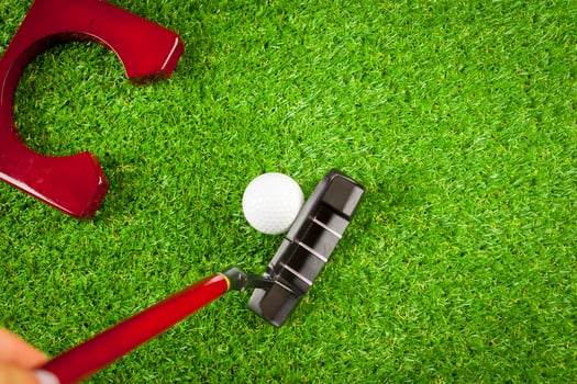 Mini golf equipment photo