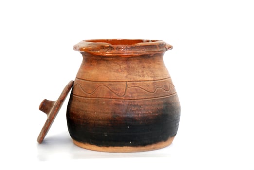 Traditional macedonian pottery photo