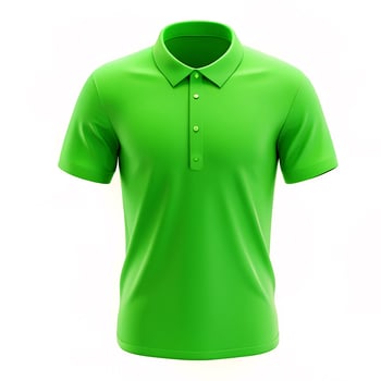 3D Green Colour T-shirt photo