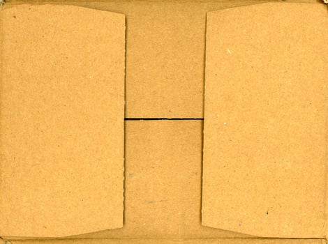 industrial style brown corrugated cardboard texture background photo