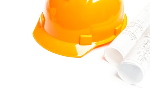 Set of architect tools photo