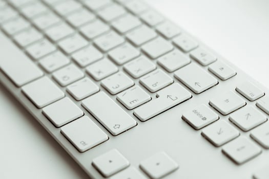 Close up of keyboard photo