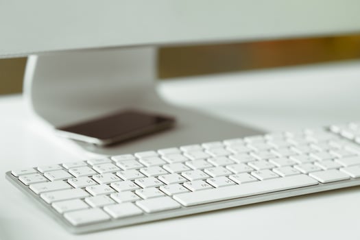 Close up of keyboard photo