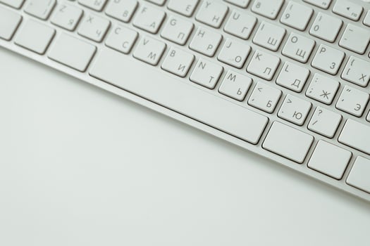 Close up of keyboard photo