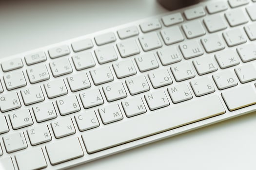 Close up of keyboard photo