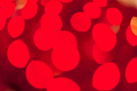 Abstract christmas lights as background photo