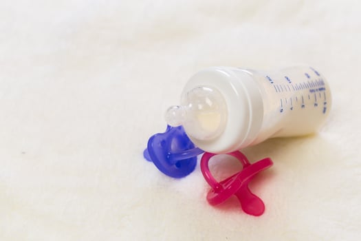 Collection of items for babies photo