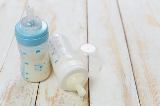 Collection of items for babies photo