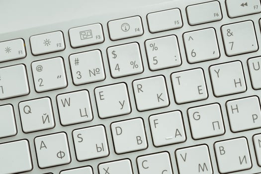 Close up of keyboard photo