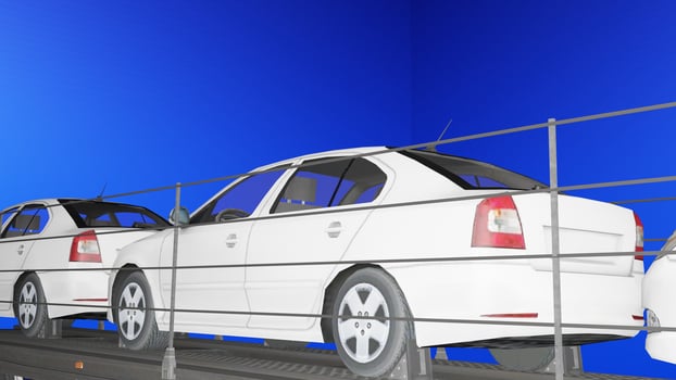 Car Transporter Trailer photo