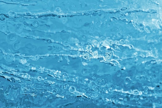 Natural ice texture, close-up background photo