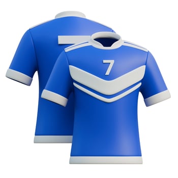 Football Jersey 3D Icon photo