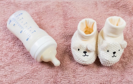 Collection of items for babies photo