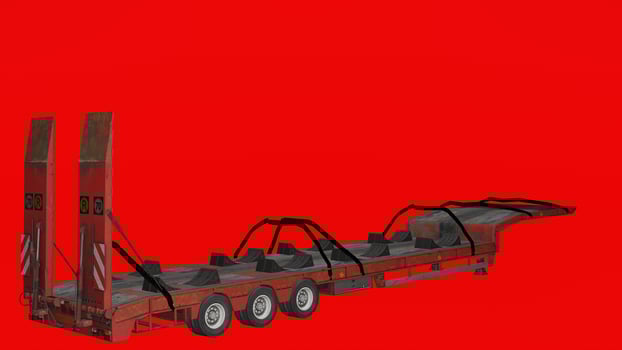 A red background photo