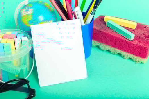 Teacher's day holiday. copy space photo