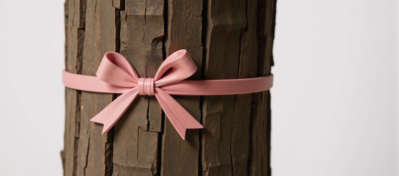 Carvedtree resembles a pink ribbon photo