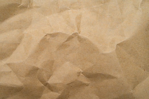 Recycle Paper Texture background. Crumpled Old kraft paper abstract shape background with space paper for text high resolution photo