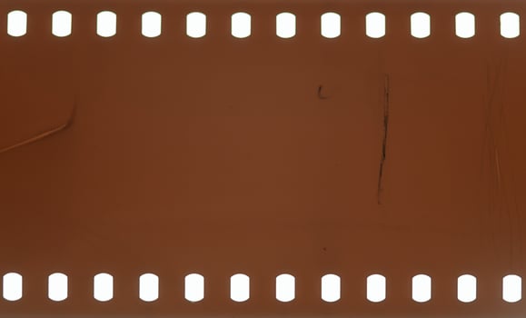 Film tape overlay. Vintage effect. Retro edge negative. photo