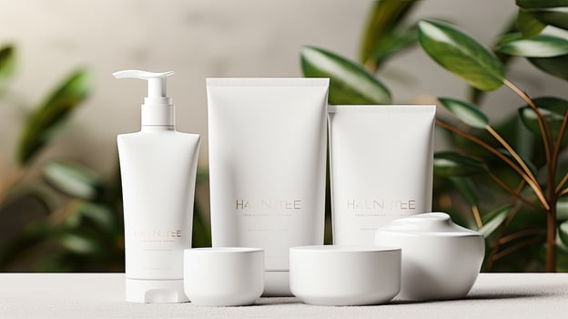 Cosmetic Products Mock up photo