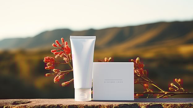 Cosmetic Products Mock up photo