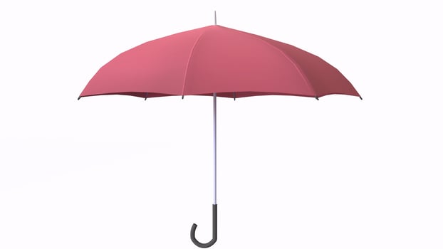 umbrella with white background photo
