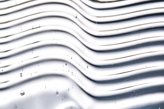Texture of the hair gel or hyaluronic gel for the face. photo