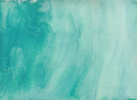 Turquoise watercolor texture background with a soft abstract pattern, perfect for design, art, or creative projects. photo