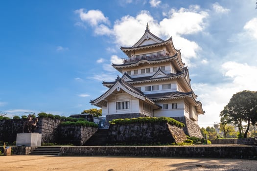 Inohana Castle, a Japanese castle located in Inohana, Chuo district of Chiba City, Japan photo