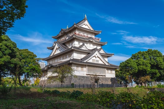 Inohana Castle, a Japanese castle located in Inohana, Chuo district of Chiba City, Japan photo