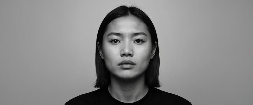 A woman with short hair and a black shirt photo