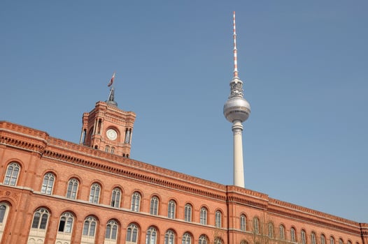 A tall building with a clock tower photo