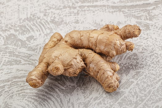 Ginger root for cooking and medicine photo