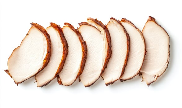 A close up of a piece of meat with a lot of seasoning on it photo