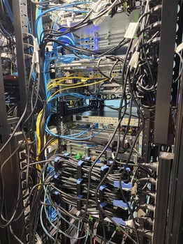 Fiber Optic Cables, Network, System, Server Room System Maintenance by Experts photo