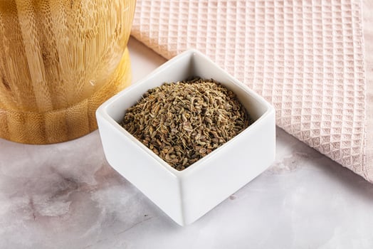 Anise sseds aroma in the bowl photo
