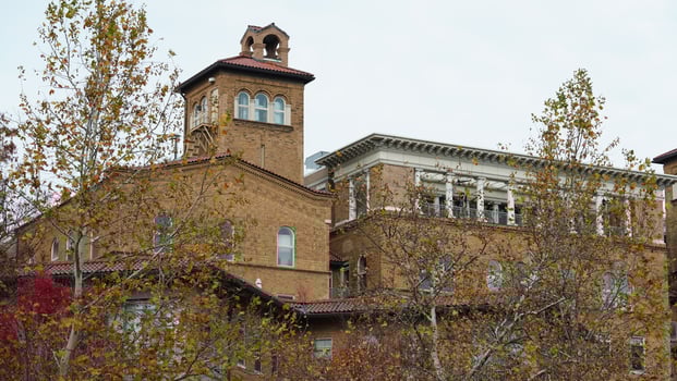 The beautiful Wshington DC city view in autumn photo