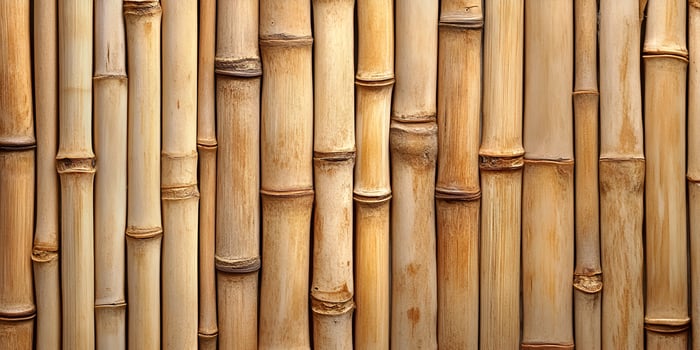 Bamboo Wood Texture Top View photo
