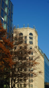 The beautiful Wshington DC city view in autumn photo