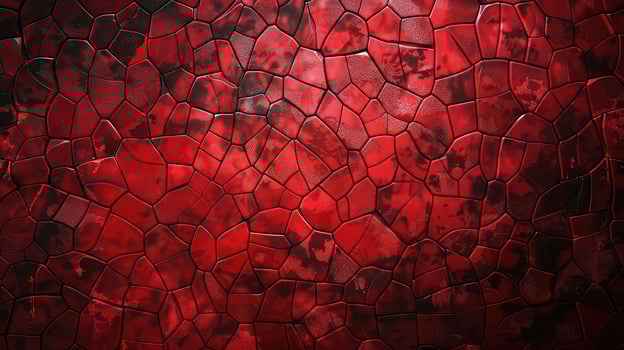Dark Red abstract mosaic background. photo