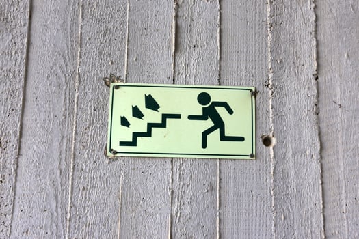 Road signs and direction signs in Israel photo