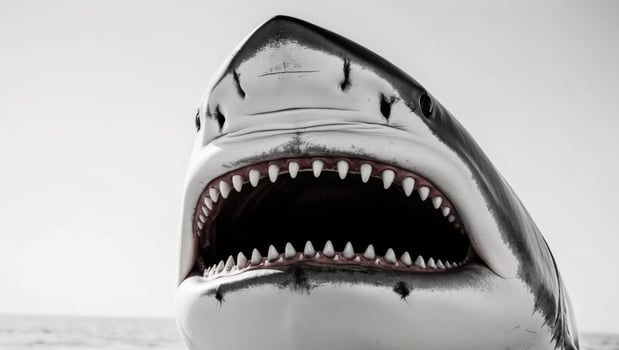 Great white shark, shark, shark teeth, shark, shark teeth, shark, shark teeth, photo