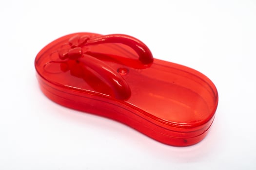 toys in the form of slippers photo