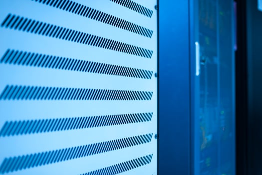 fiber optic with servers in a technology data center photo