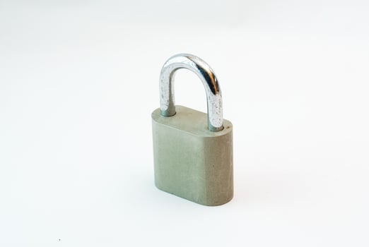Master key in studio light photo