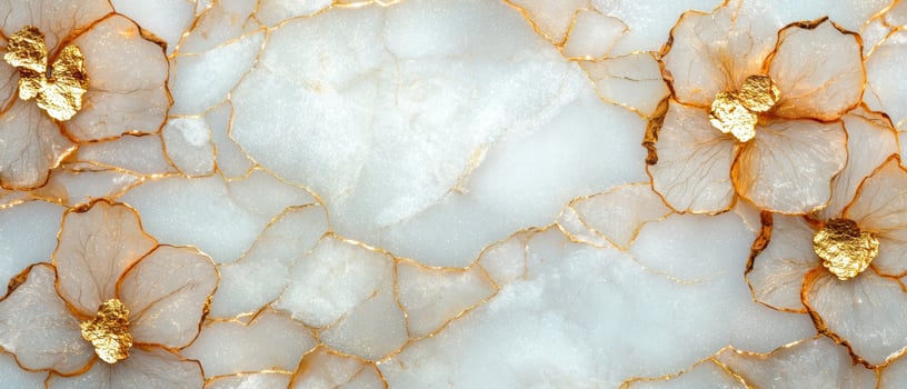 Elegant golden marble texture background photo