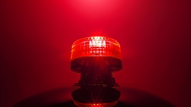 a red light emergency light photo