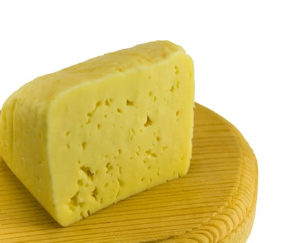 Piece of cheese photo