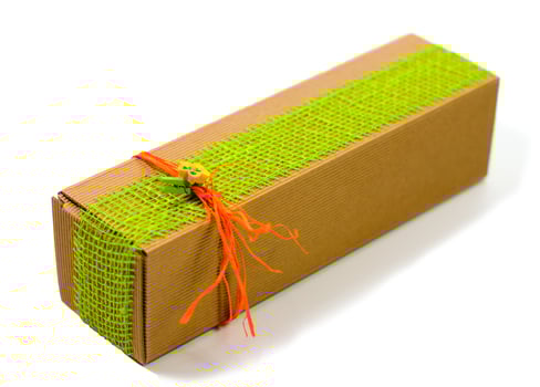 cardboard gift box photo