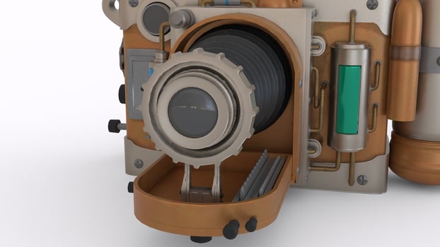 steampunk camera 1 photo